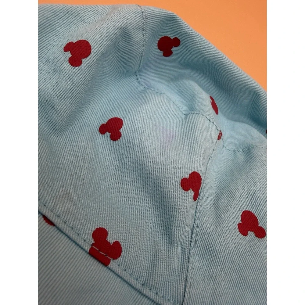 Disney x Junk Food Mickey Mouse Toddler Girls Bucket Hat Blue Red Kids